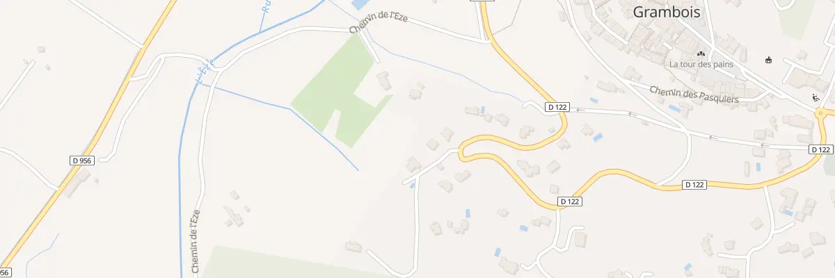 Plan du 5323 Les Broquieres à Grambois