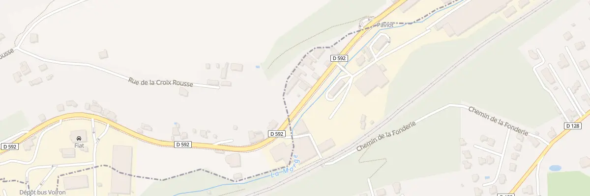 Plan du 72 Av du Docteur Valois à Saint-Jean-de-Moirans
