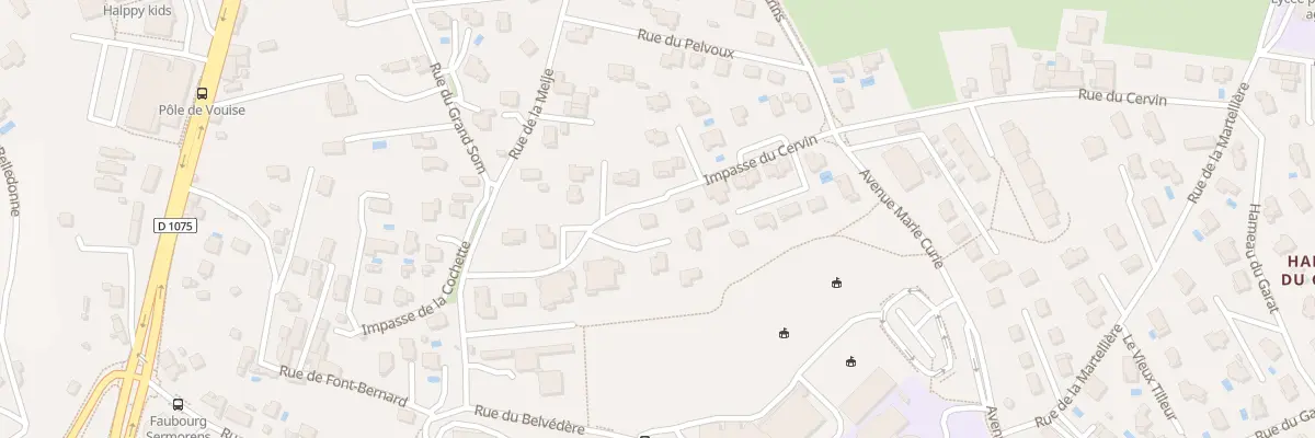 Plan du 17 Imp du Cervin à Voiron