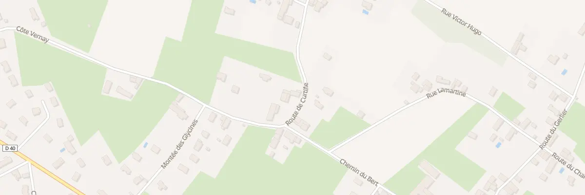 Plan du 41 Rte de Curtille aux Avenières Veyrins-Thuellin