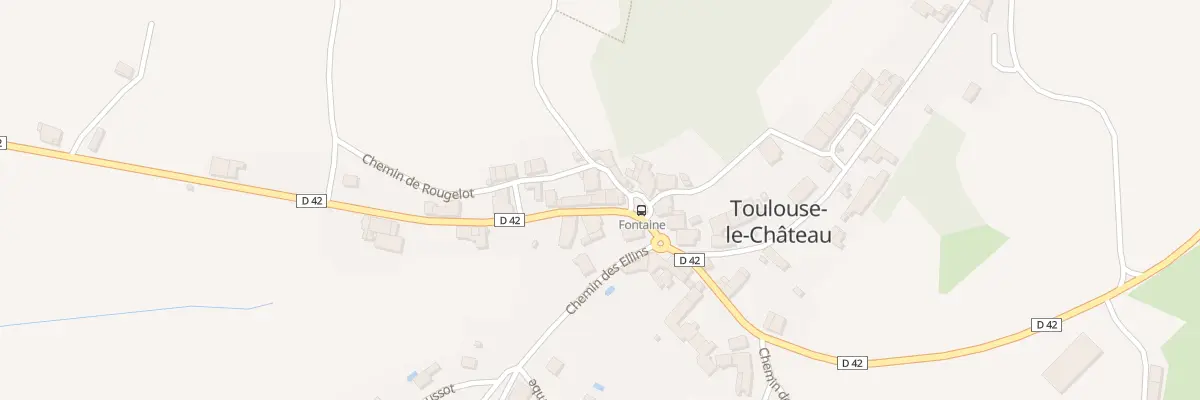 Plan du 54 Rte de Sellières à Toulouse-le-Château