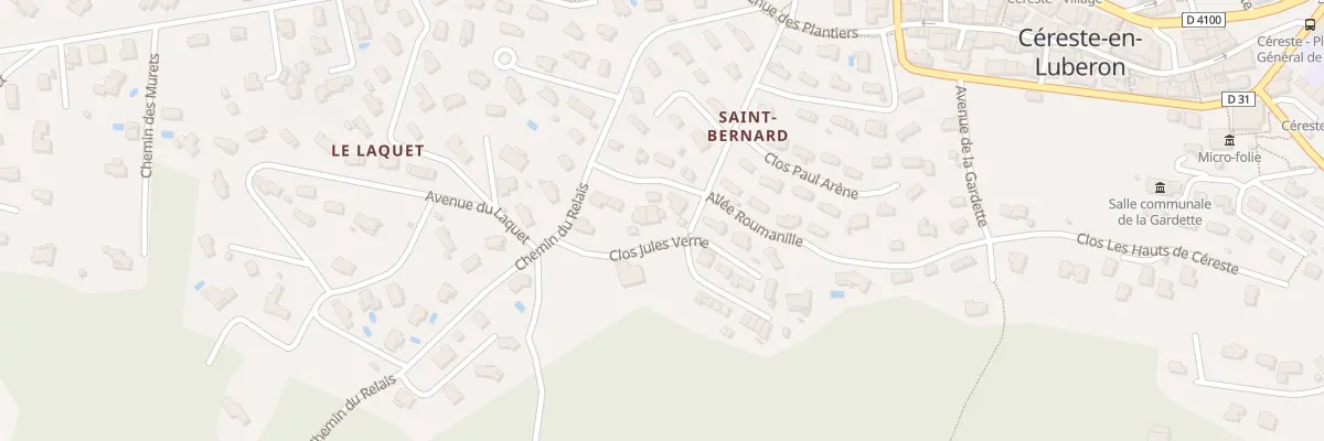 Plan du 51 All Edmond Rostand à Céreste-en-Luberon