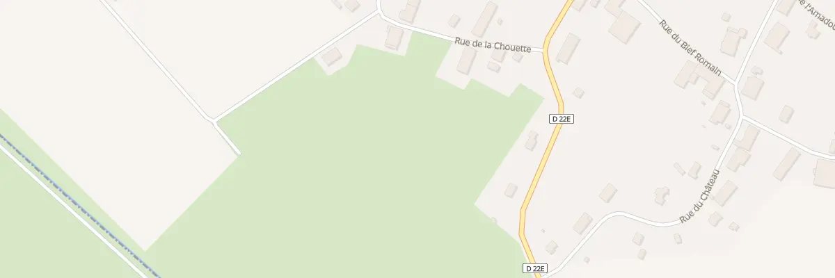 Plan du 7 Rue de la Chouette à Oussières