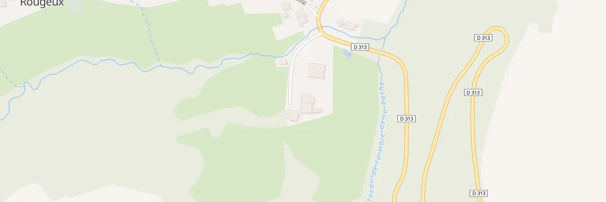Plan du 3 Che de la Haie de la Roche à Rougeux