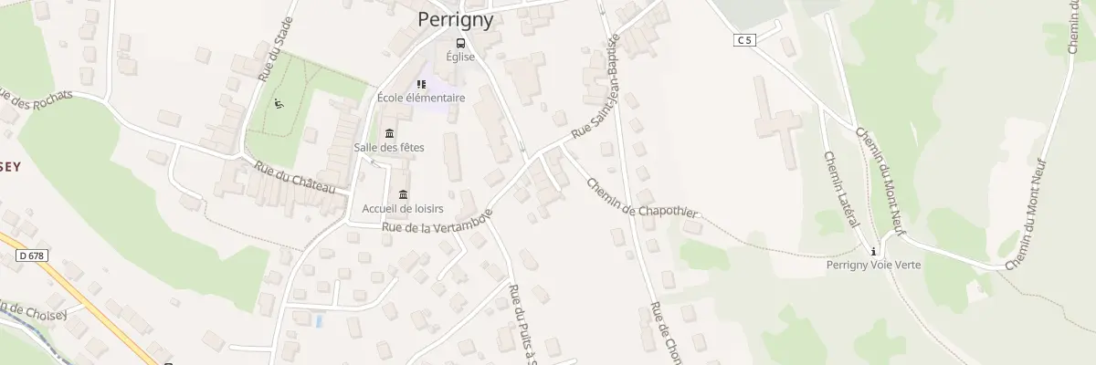 Plan du 23 Imp des Vignerons à Perrigny