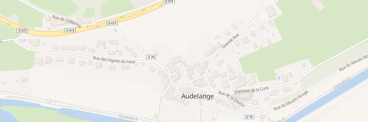 Plan du 3 Imp André Pec à Audelange
