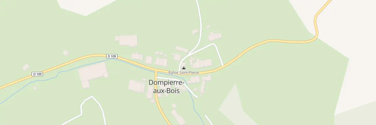 Plan du 2 Rue St Nicolas à Dompierre-aux-Bois