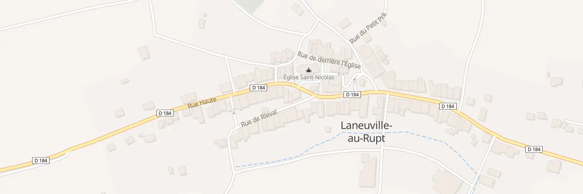 Plan du 2B Rue de Rieval à Laneuville-au-Rupt
