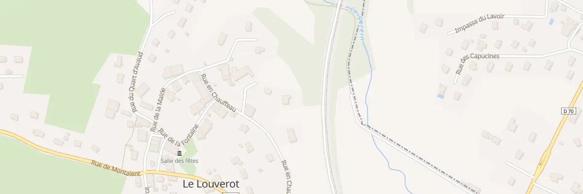 Plan du 18 Che de la Chapelle au Louverot