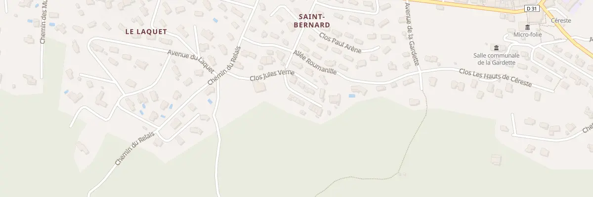 Plan du 46 Clos Saint Exupery à Céreste-en-Luberon