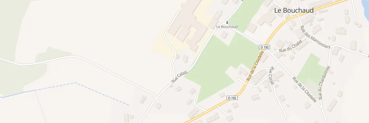 Plan du 5 Rue Calais à Bersaillin