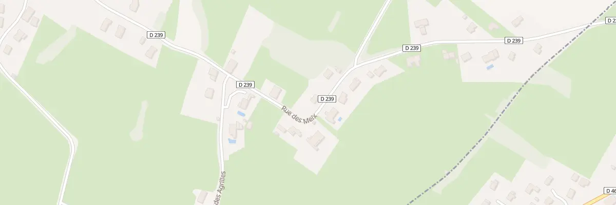 Plan du 7 Rue des Meix à Bans