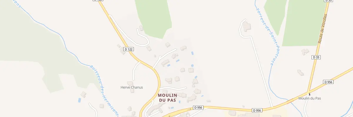 Plan du 5701F Moulin du Pas à Grambois