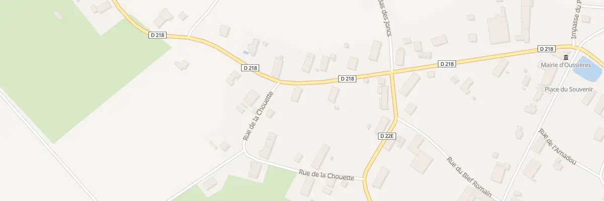 Plan du 5 Rue du Moitié à Oussières