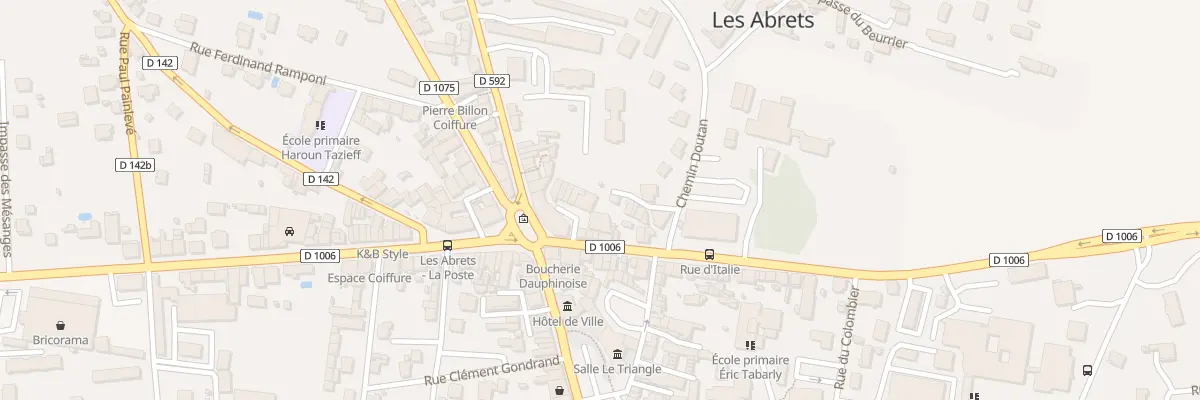 Plan du 27 Che Doutan aux Abrets en Dauphiné