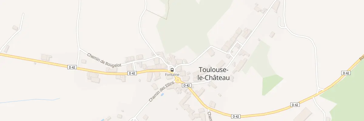 Plan du 28 Sur la Fontaine à Toulouse-le-Château