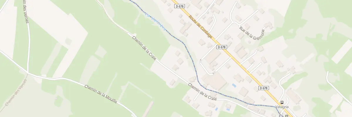 Plan du 12 Che de la Craie à Montaigu
