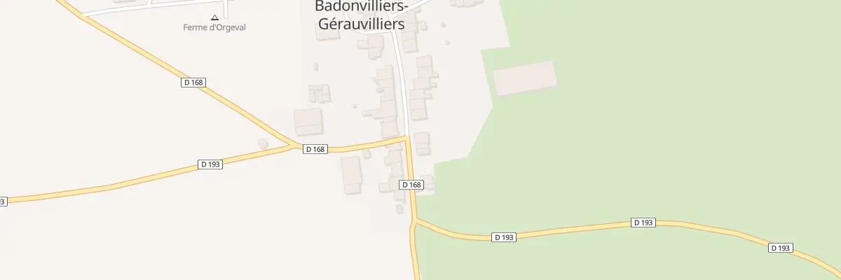 Plan du 9004 Gr Grande Rue à Badonvilliers-Gérauvilliers