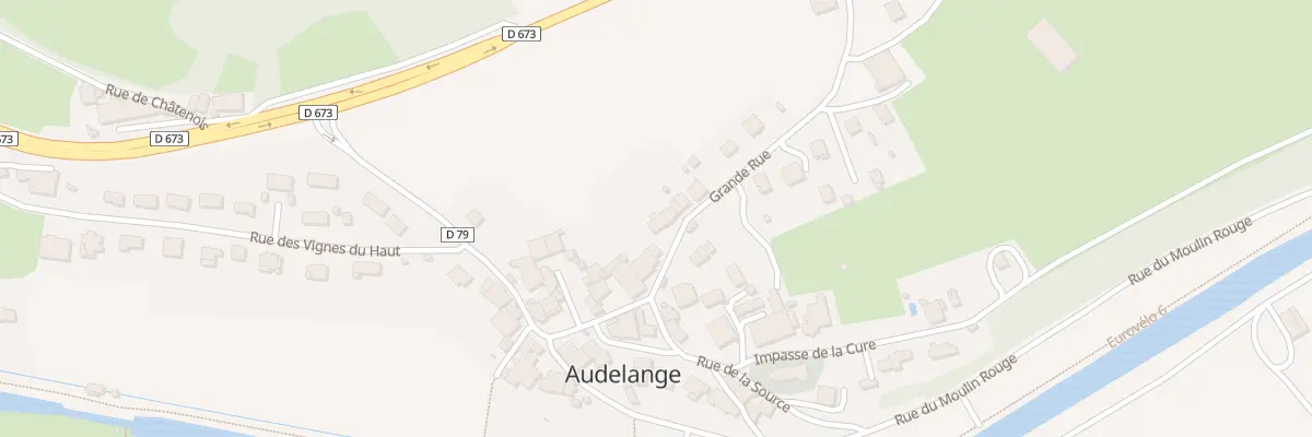 Plan du 11 Grande Rue à Audelange
