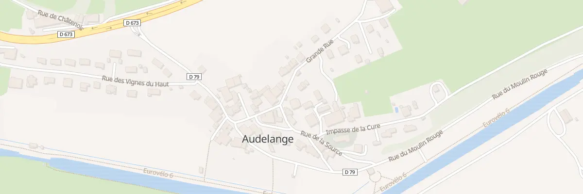 Plan du 1 Rue de la Source à Audelange
