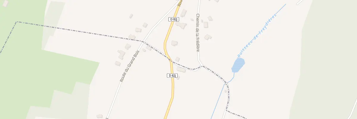 Plan du 2433 Rte des Rivoires à Saint-Sulpice-des-Rivoires