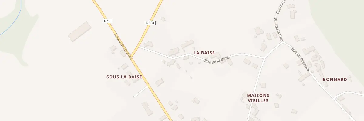 Plan du 128 Rue de la Bèze à Groslée-Saint-Benoit