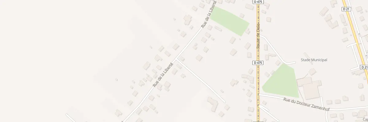 Plan du 37 Rue de la Liberté à Gray-la-Ville