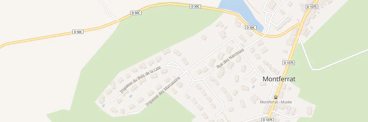Plan du 26 Imp du Bois de la Laie à Montferrat