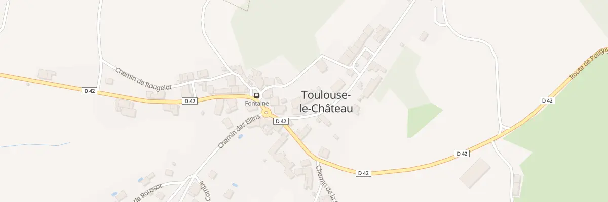 Plan du 47 Rue de la Mairie à Toulouse-le-Château