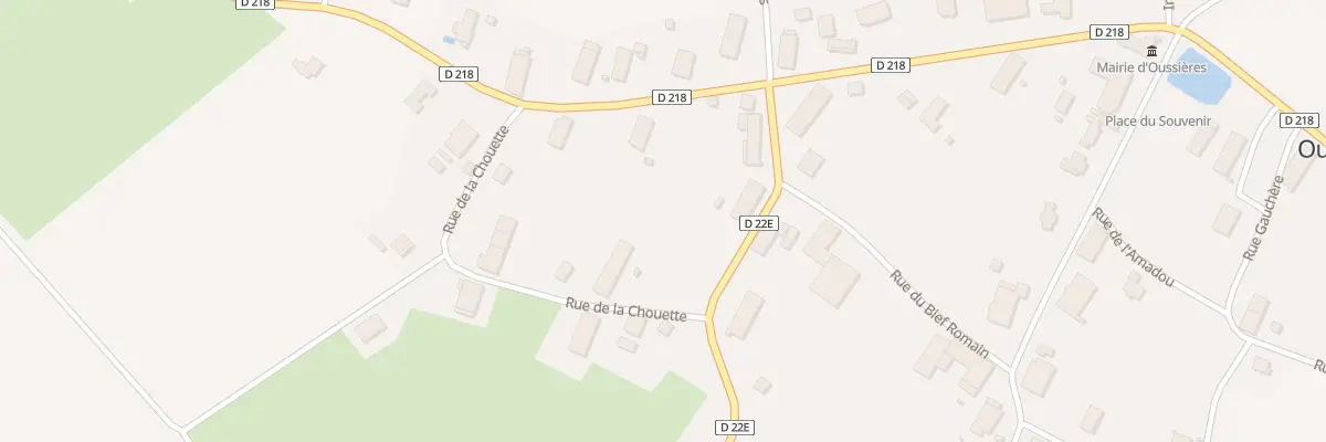 Plan du 4 Rue de la Chouette à Oussières
