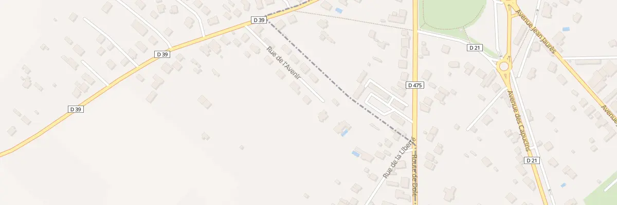 Plan du 12 Rue de l’Avenir à Gray-la-Ville