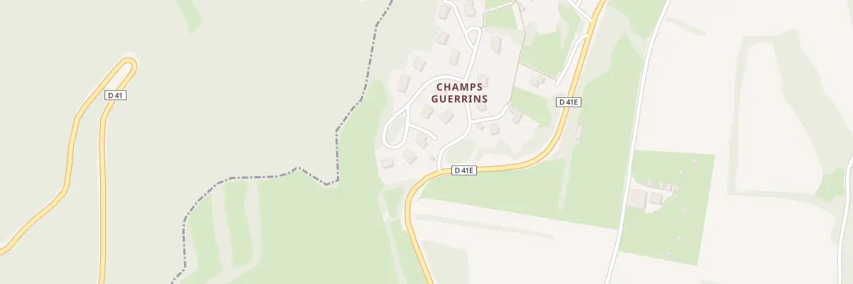 Plan du 4 Lot Champs Guerrins à Saint-Maur