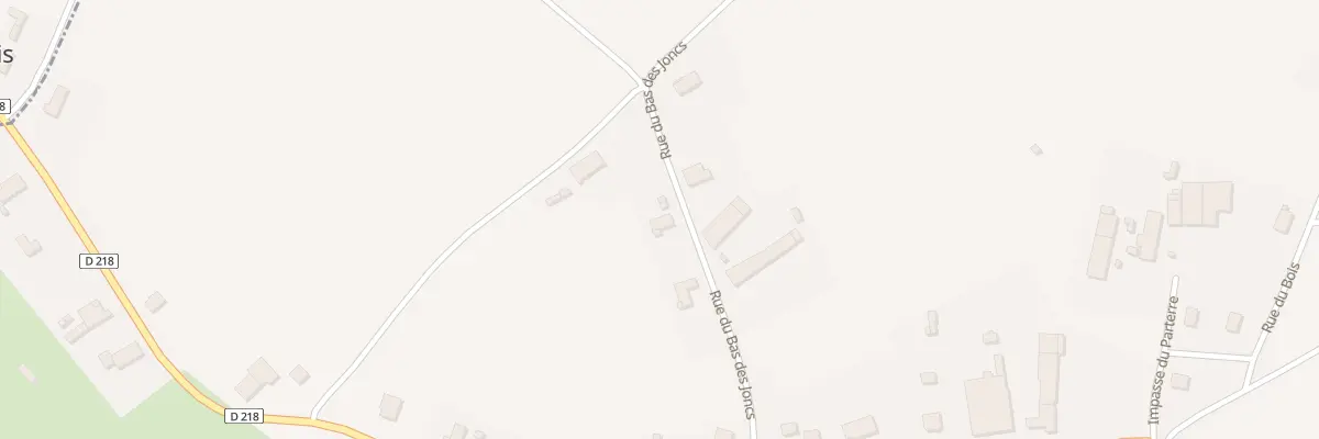 Plan du 5 Rue du Bas des Joncs à Oussières