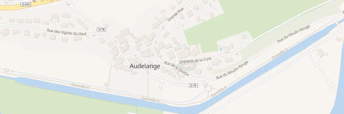 Plan du 7 Rue de la Source à Audelange