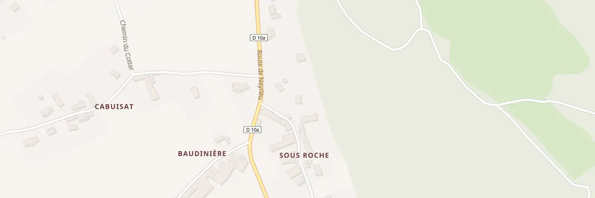 Plan du 1226 Rte de Neyrieu à Groslée-Saint-Benoit