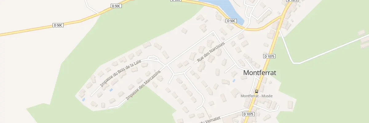 Plan du 75 Imp des Crocus à Montferrat