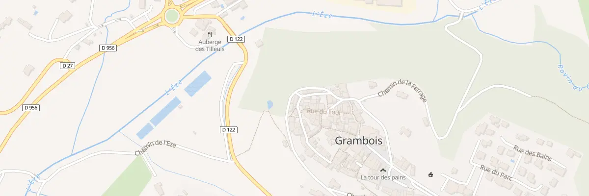 Plan du 5472 Le Village à Grambois