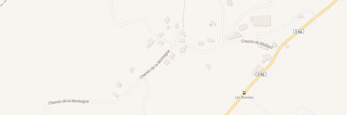 Plan du 349 Che du Mollard à Saint-Sulpice-des-Rivoires