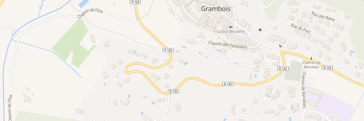 Plan du 5388 Les Pasquiers à Grambois