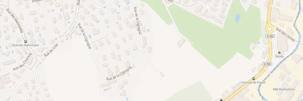 Plan du 79 Rue de la Cigrogne à Voiron