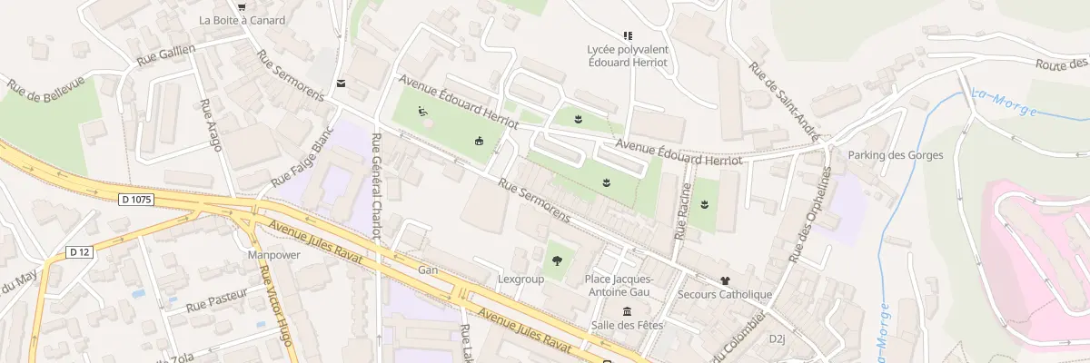Plan du 48 Rue Sermorens à Voiron