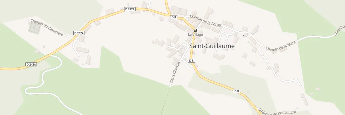 Plan du 58 Che de la Pale à Saint-Guillaume