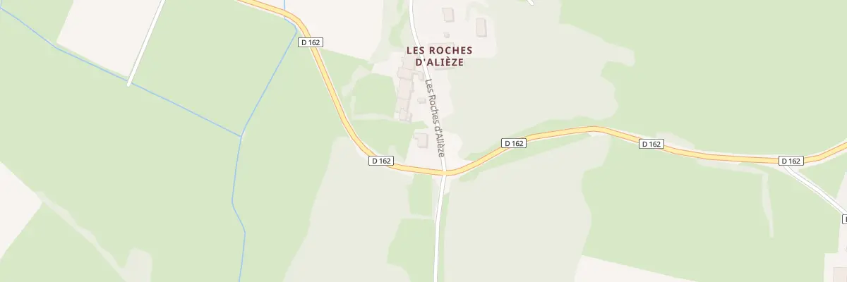 Plan du 31 Les Roches d’Alieze à Alièze