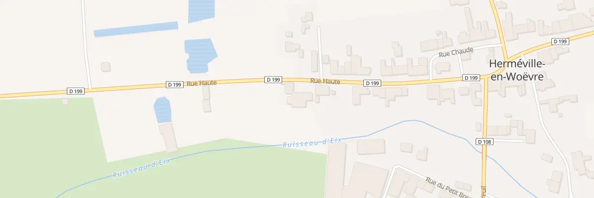Plan du 43 Rue Haute à Herméville-en-Woëvre