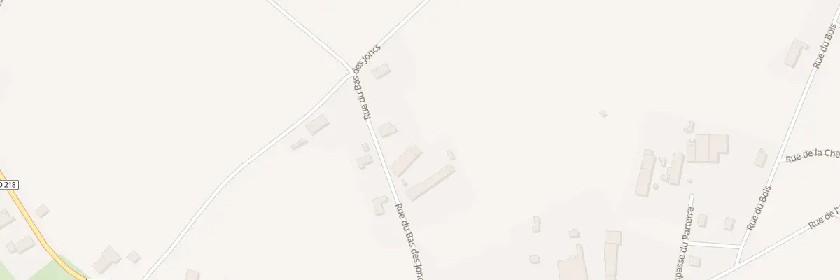Plan du 8 Rue du Bas des Joncs à Oussières