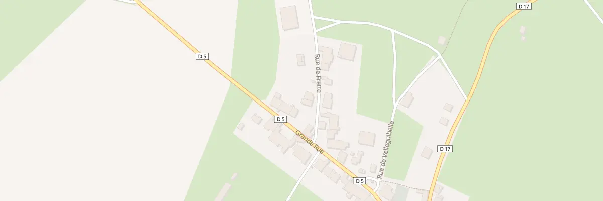 Plan du 1 Rue de Frettes à Pierrecourt