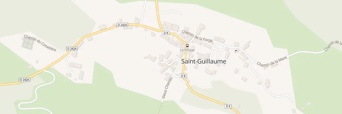 Plan du 14 Imp du Cordonnier à Saint-Guillaume
