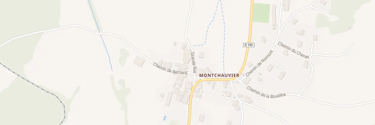 Plan du 5012 Montchauvier à Saint-Lamain