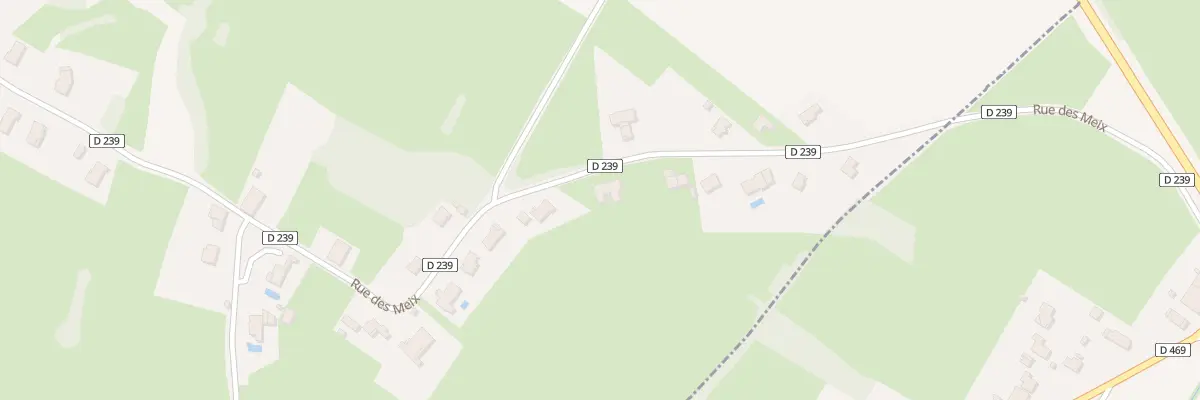 Plan du 20 Rue des Meix à Bans