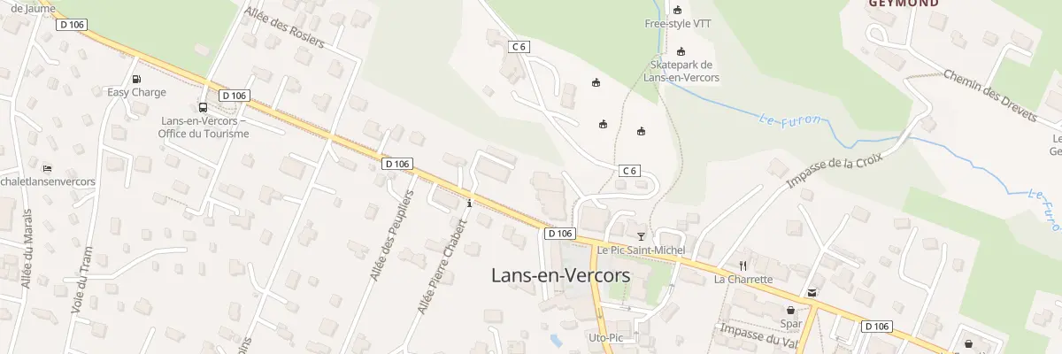 Plan du 27 Av Léopold Fabre à Lans-en-Vercors